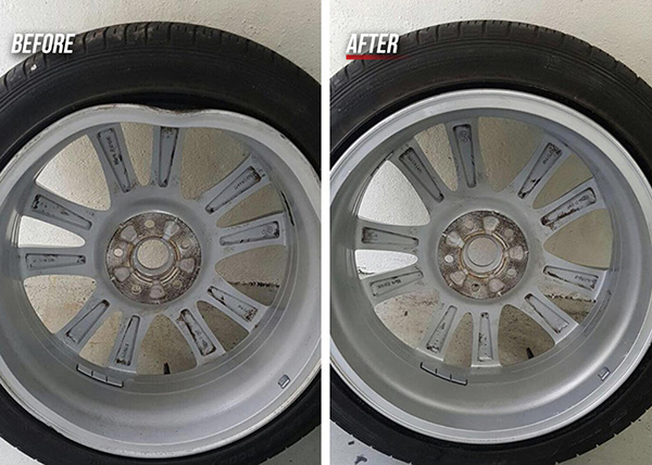 Tire on sale rim repair